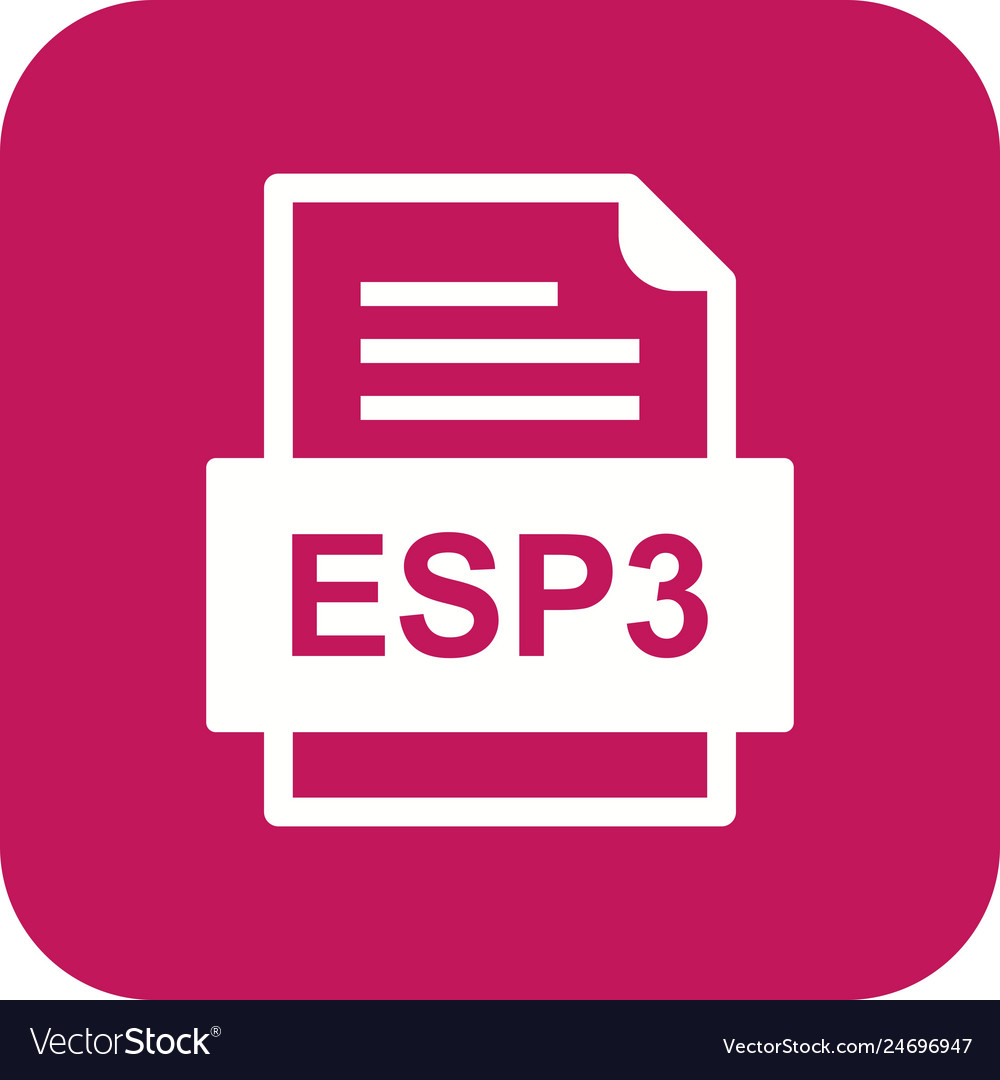 Esp3 file document icon