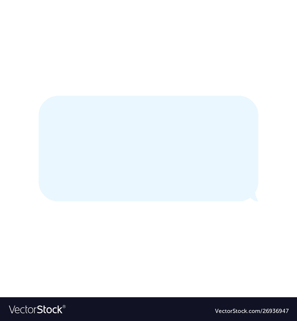 Message bubbles chat template vector image Message bubbles chat template