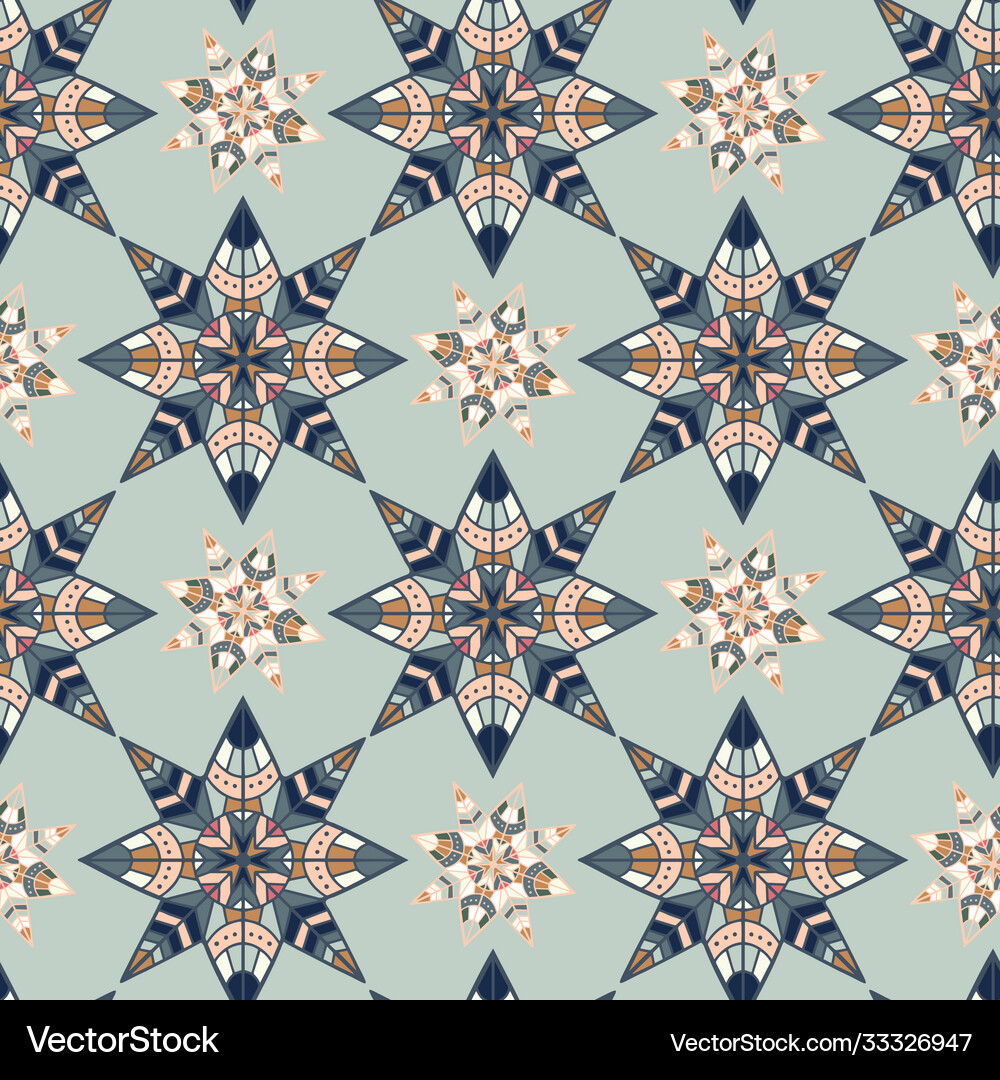Seamless pattern ornamental lined Royalty Free Vector Image