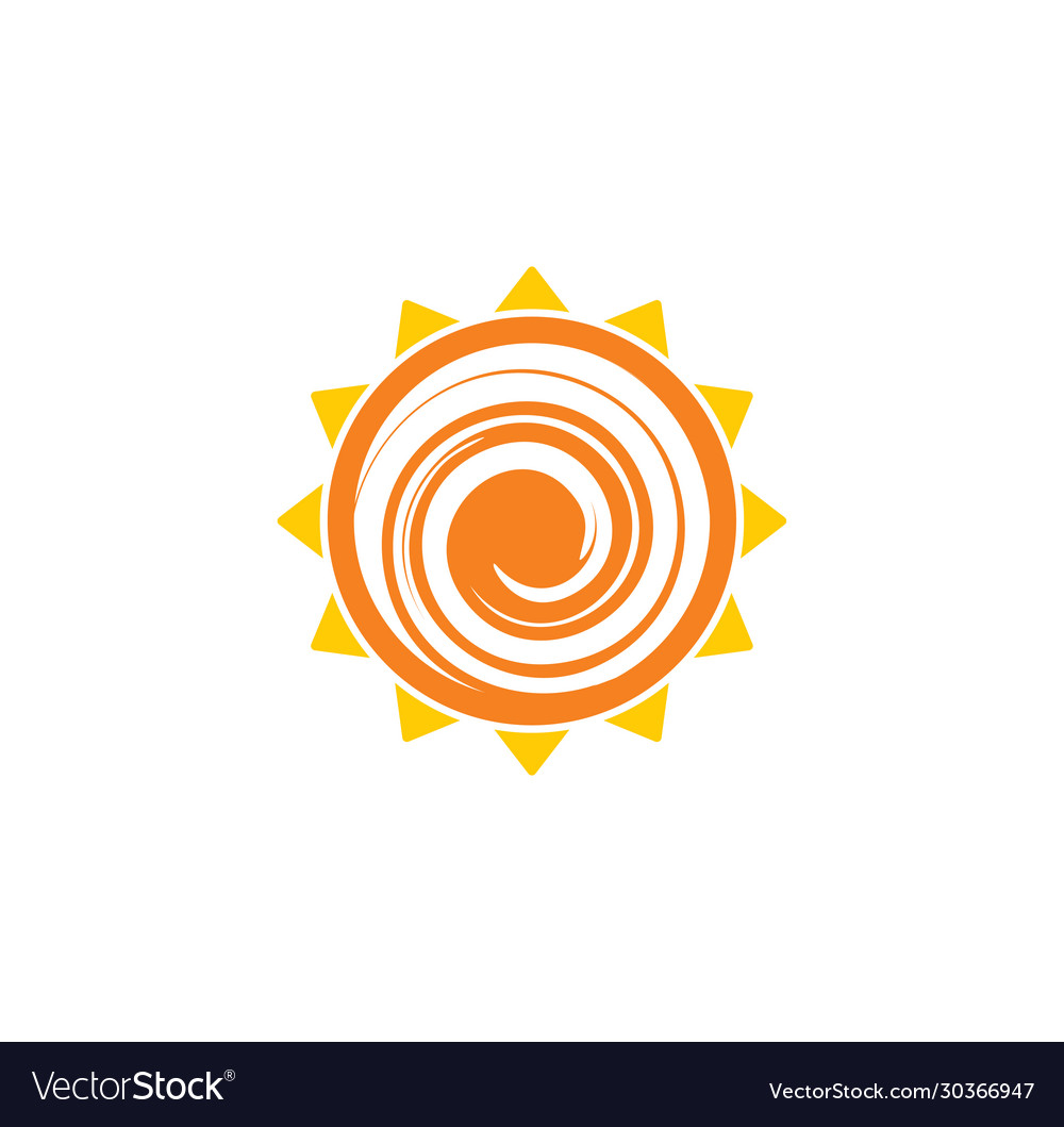 Sun related icon on background for graphic and web