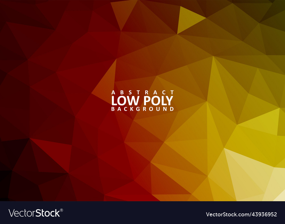 Abstract low poly background with triangle shapes Vector Image Abstract low poly background with triangle shapes