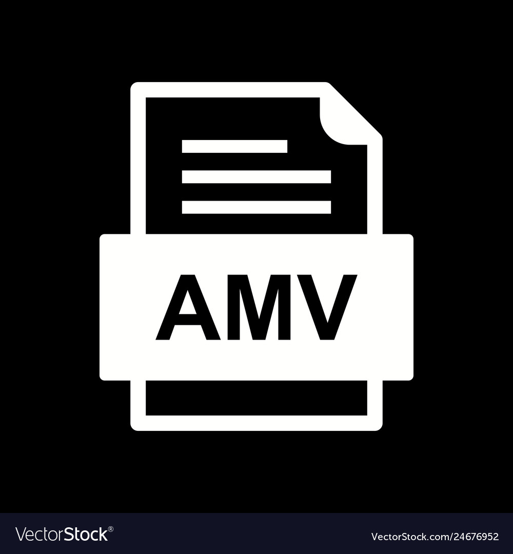 Amv file document icon