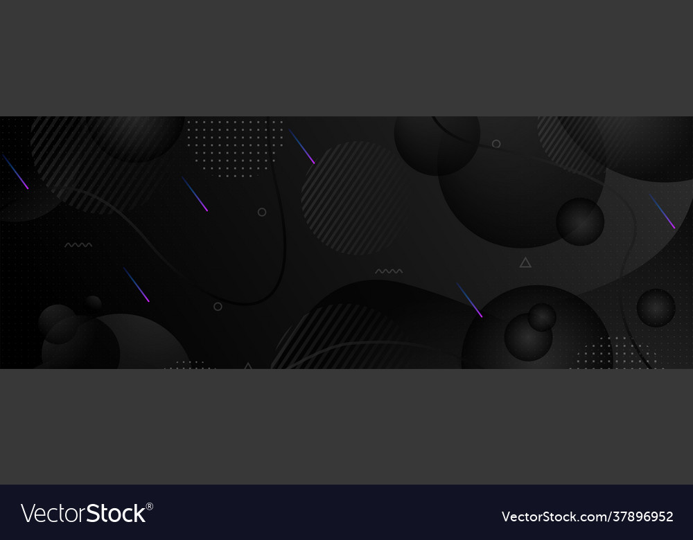 Bright black with circle particle motion