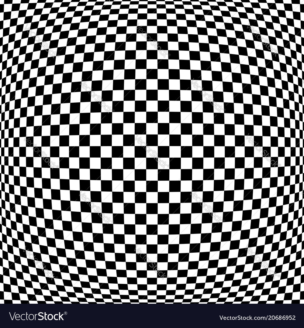 Convex Checkerboard Pattern