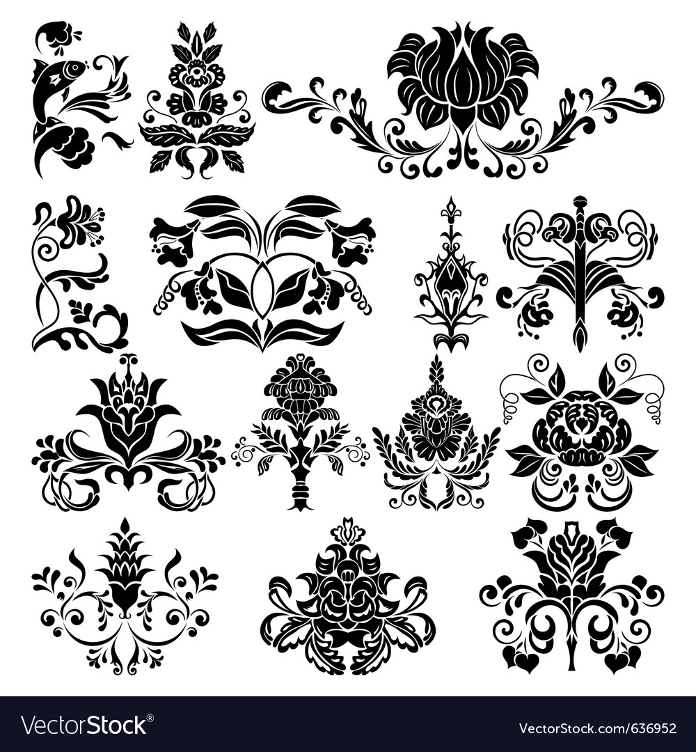 Design collection Royalty Free Vector Image - VectorStock