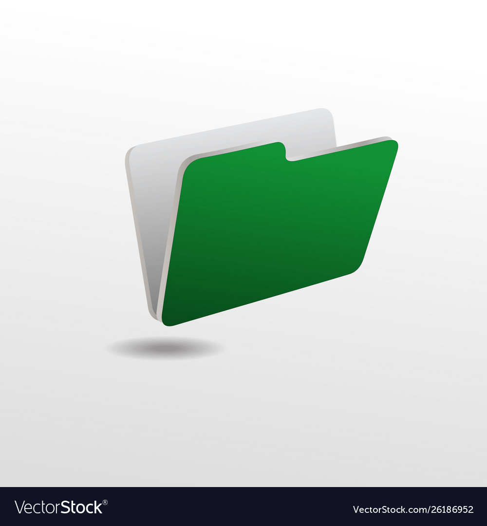 Folder with image flag labia Vector Image Folder with image flag labia