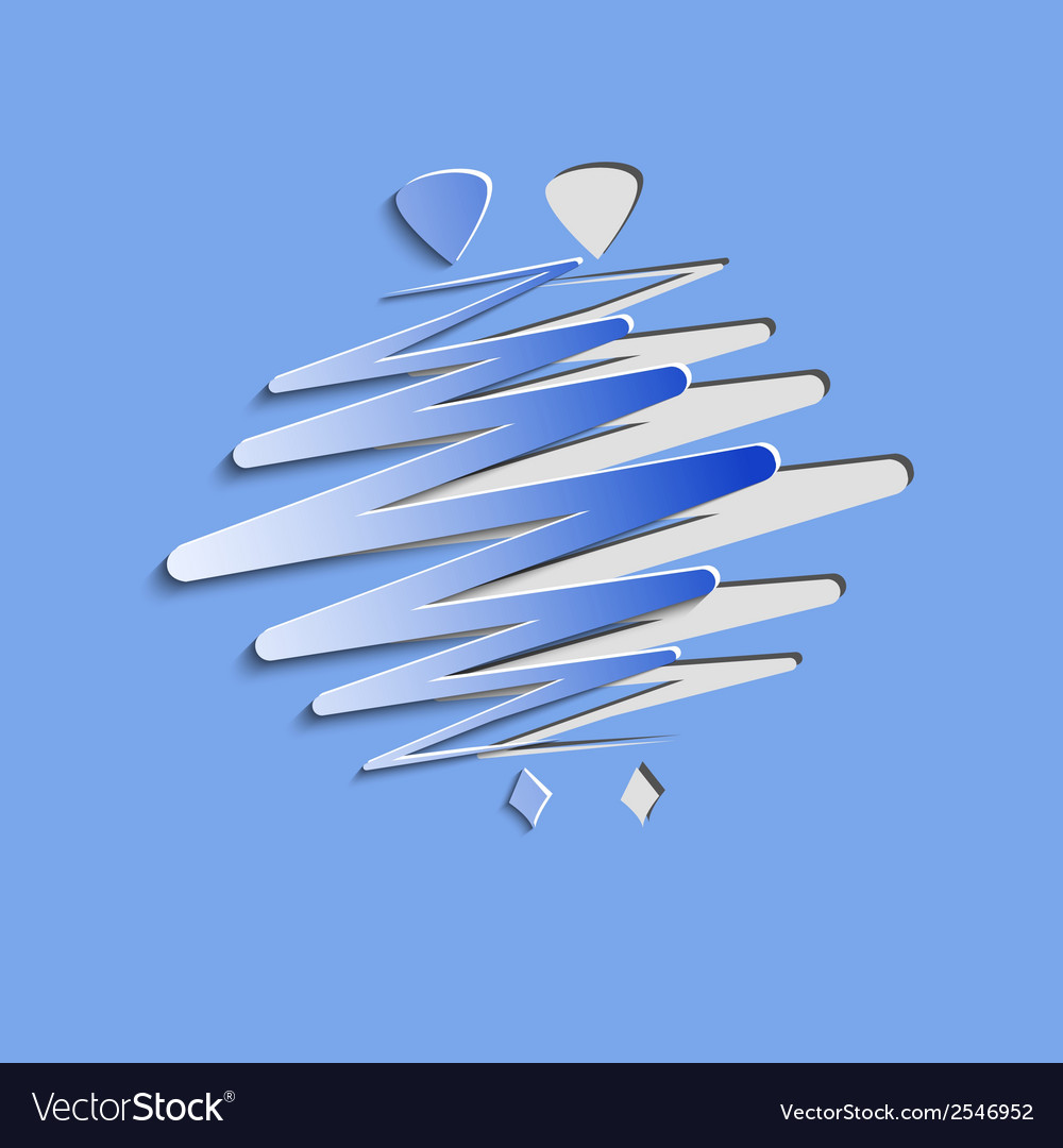 Modern color whirligig on an abstract background