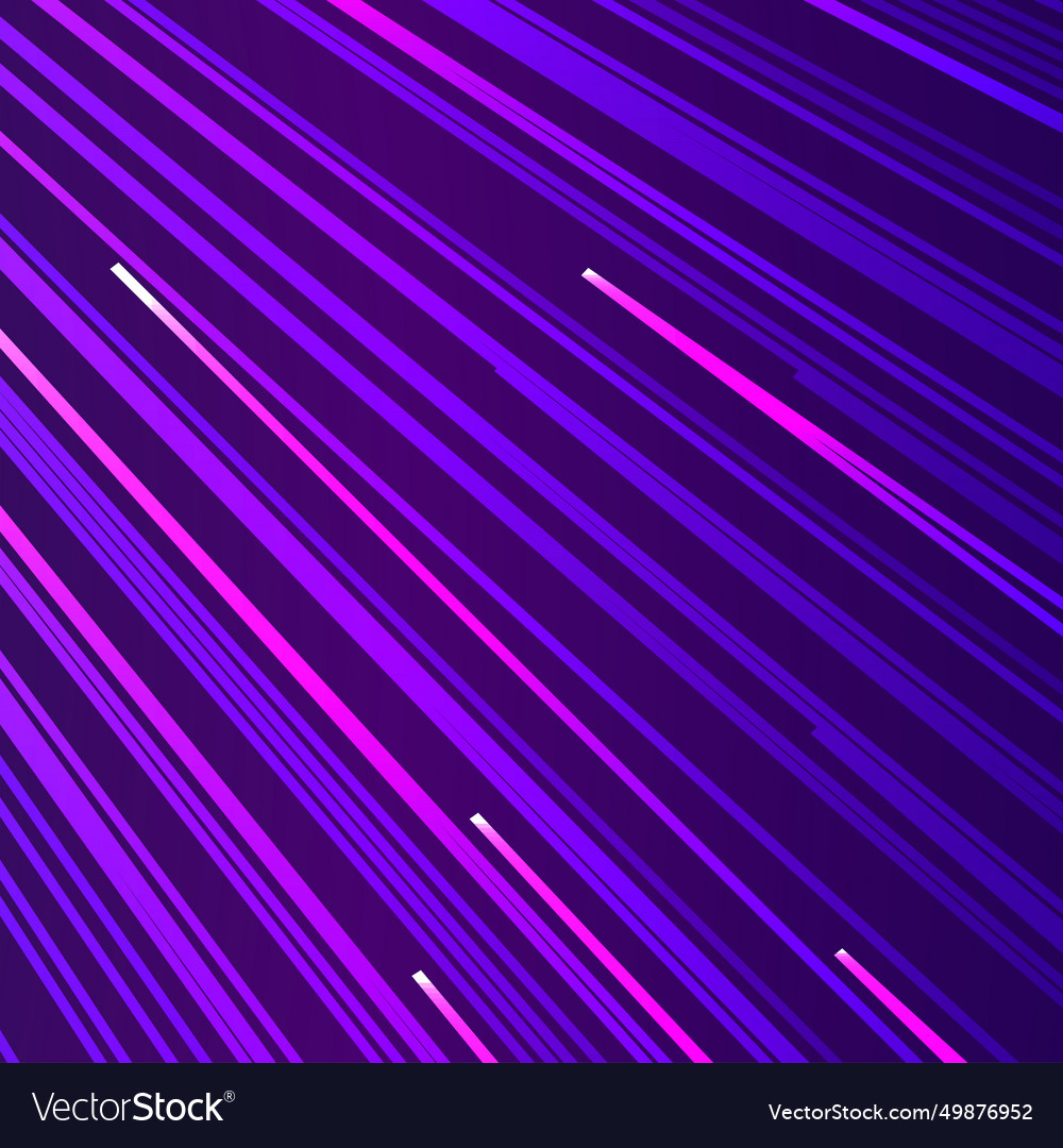 Neon speed line background stripe effect Vector Image Neon speed line background stripe effect