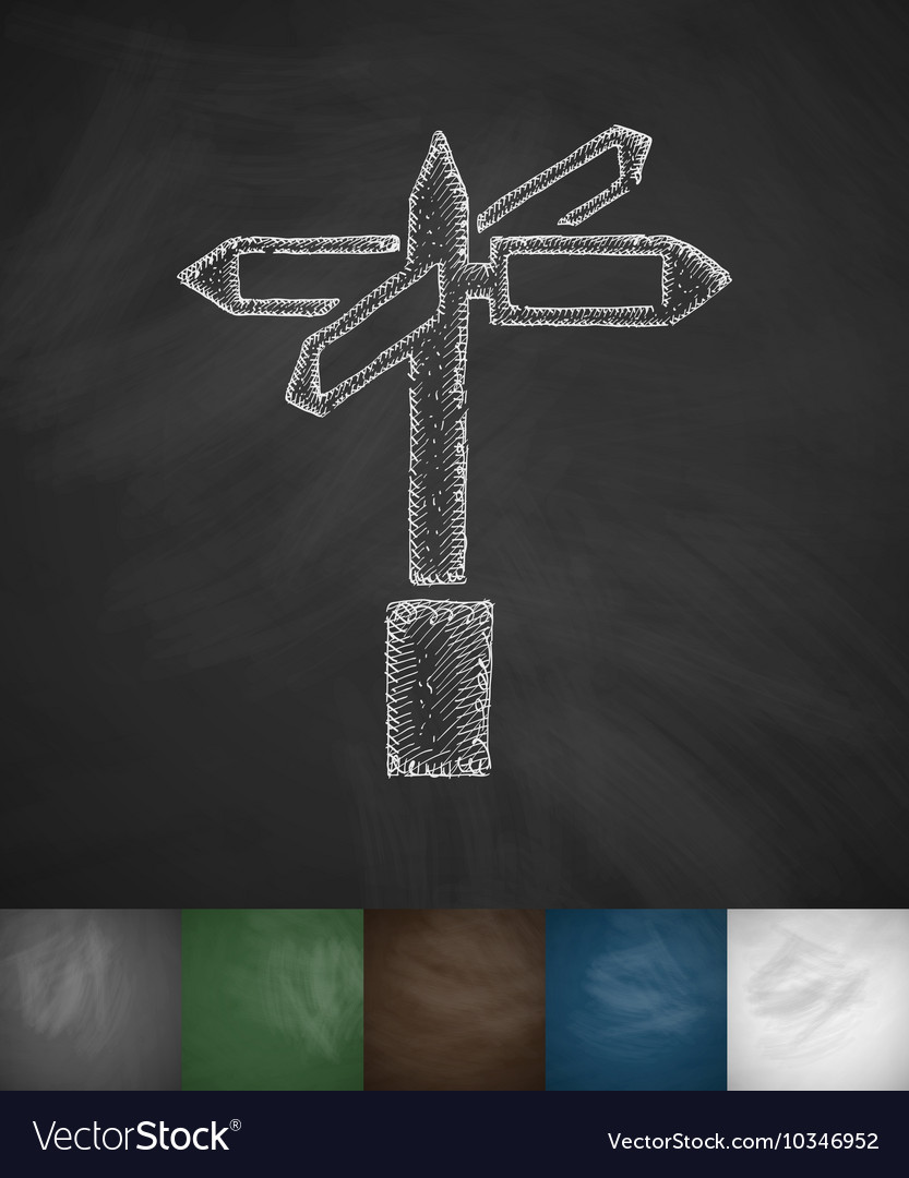 Signpost icon