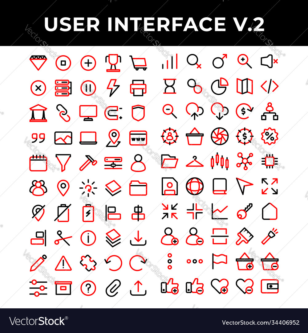 User Interface Icon Set