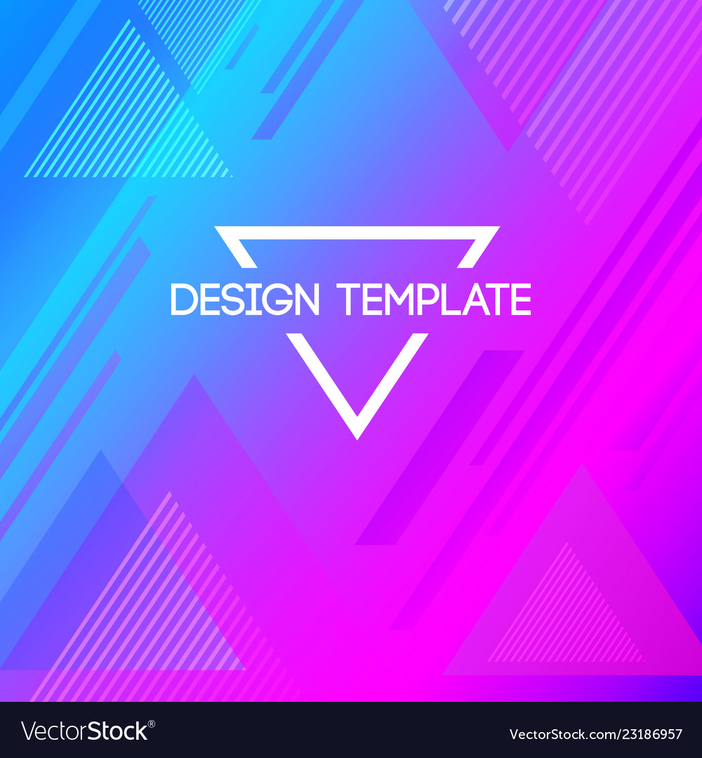 Abstract creative concept layout template