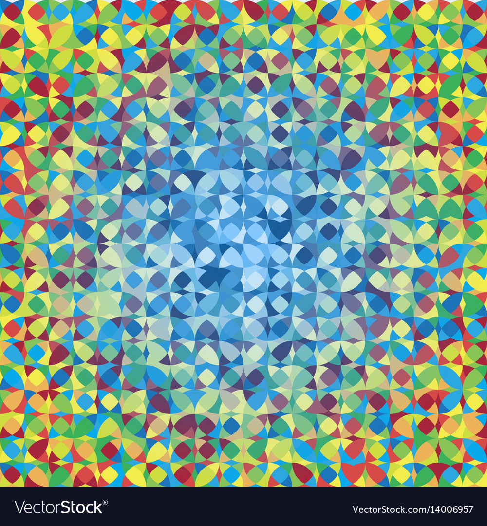 Abstract mosaic pattern