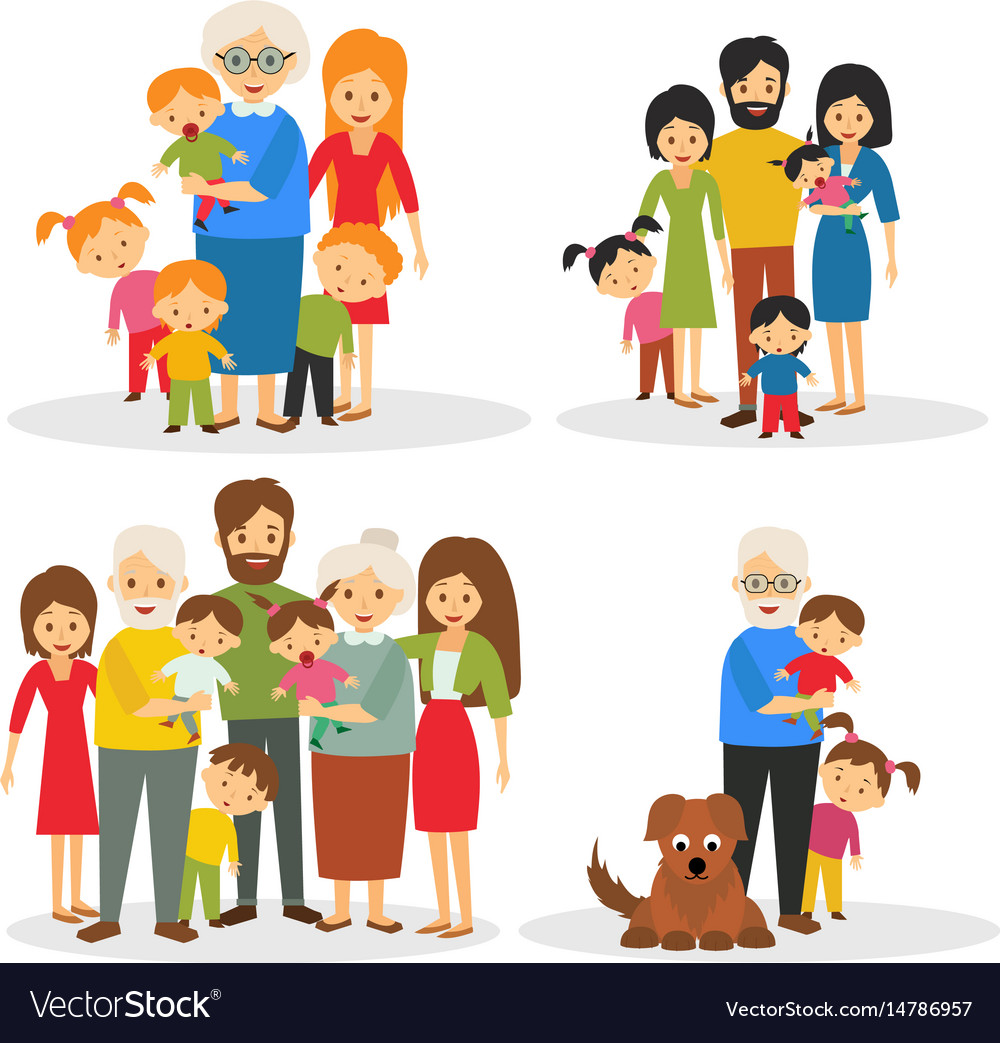 Big and small Royalty Free Vector Image - VectorStock