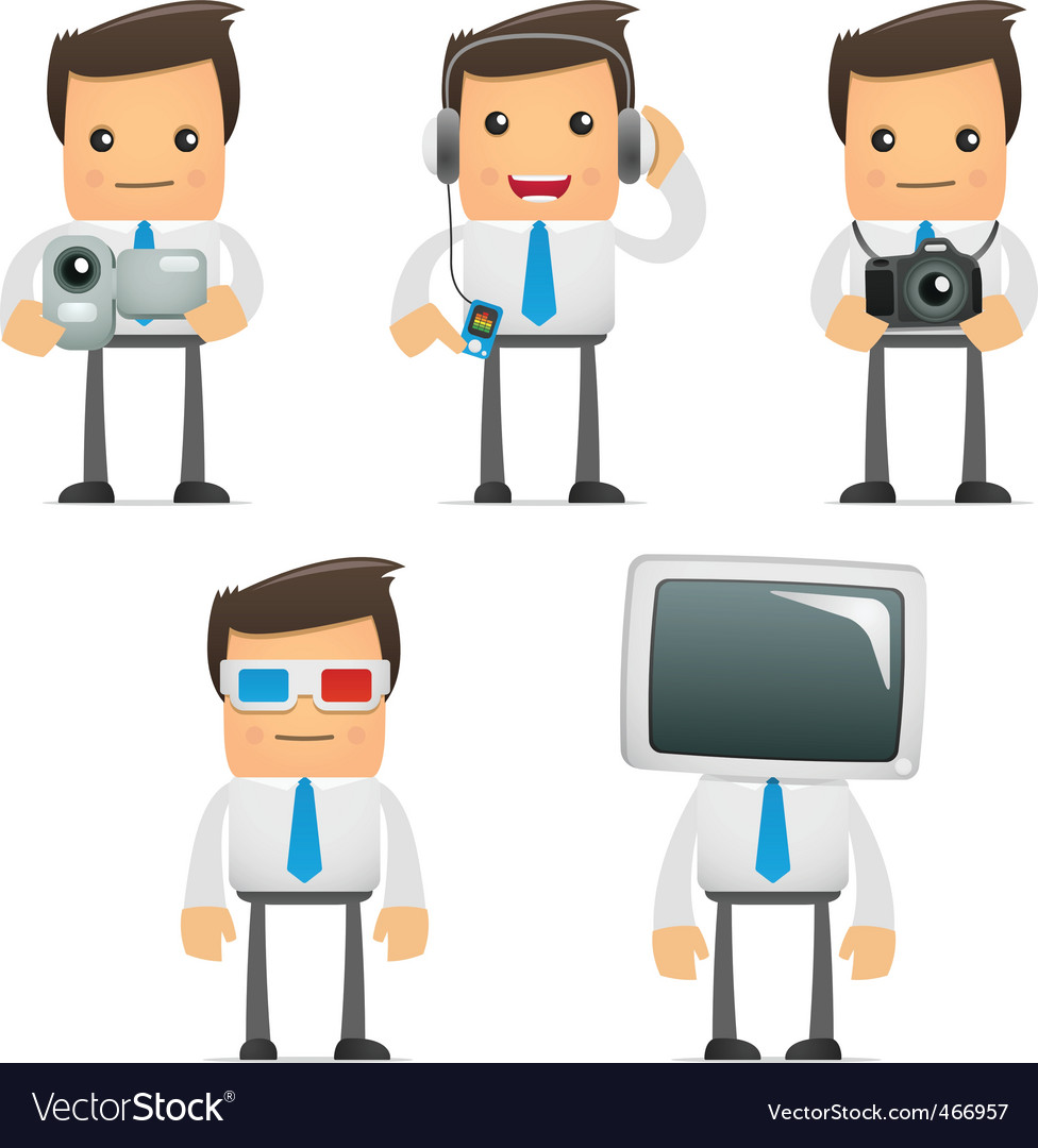 Cartoon Manager Characters
