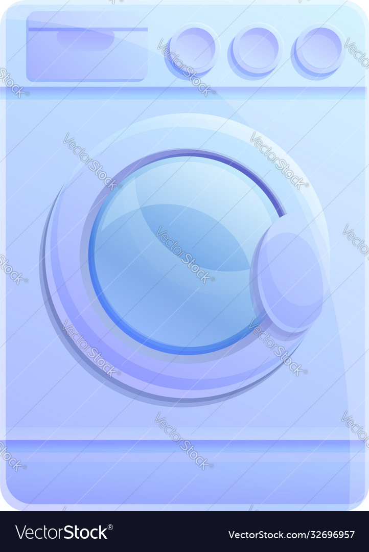 Drying machine icon cartoon style Royalty Free Vector Image