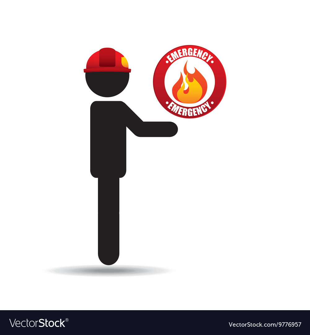 Firefighter Job-Symbol