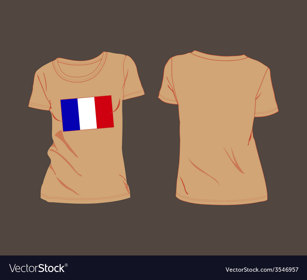 France flag shirt football soccer ball