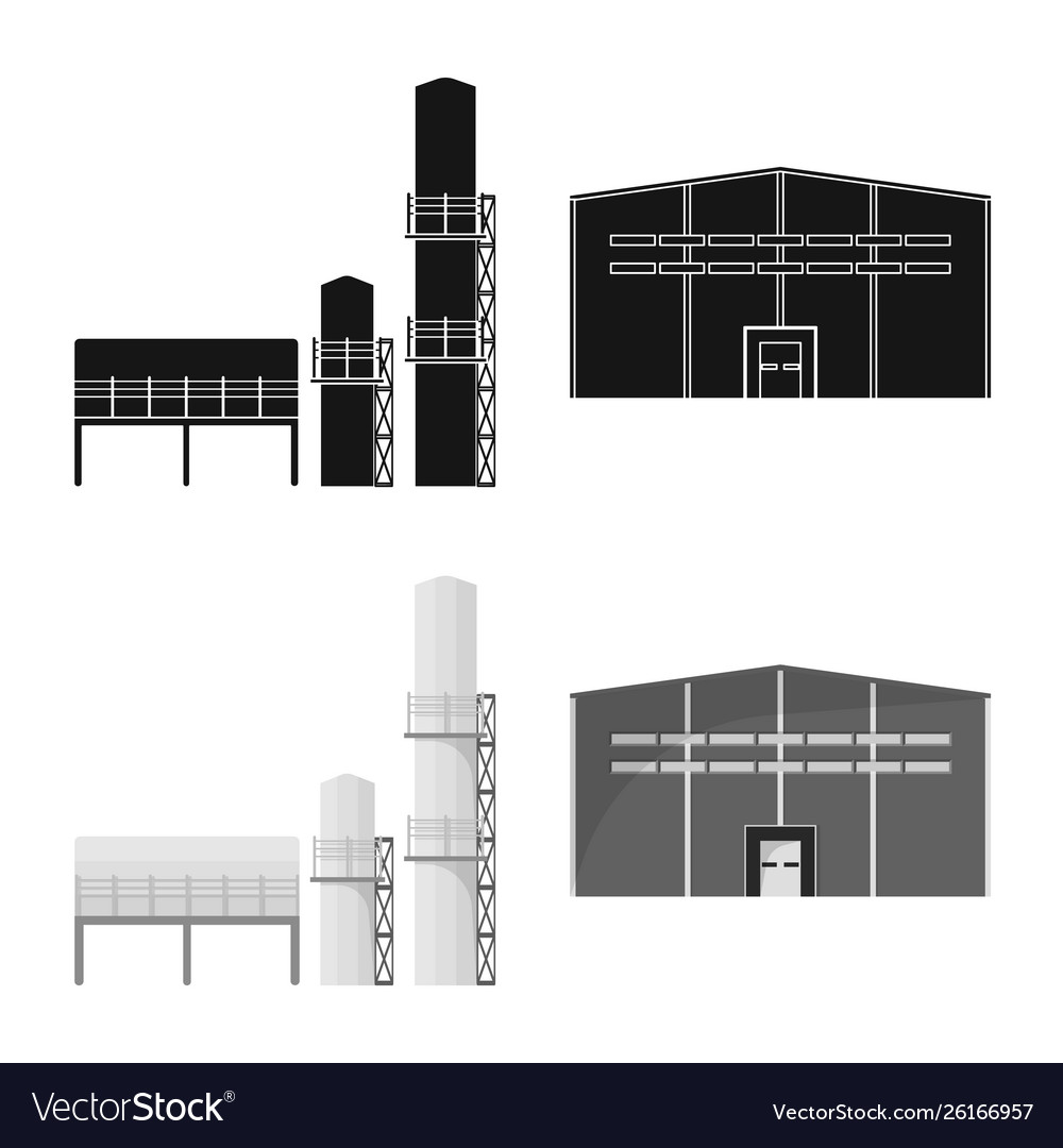 Isolierte Objektproduktion und Struktursymbol vector image Isolierte Objektproduktion und Struktursymbol