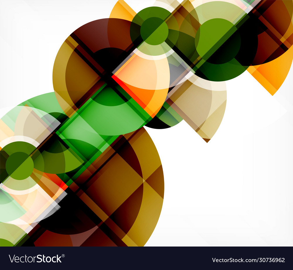 Abstract background circle and triangle design Vector Image Abstract background circle and triangle design