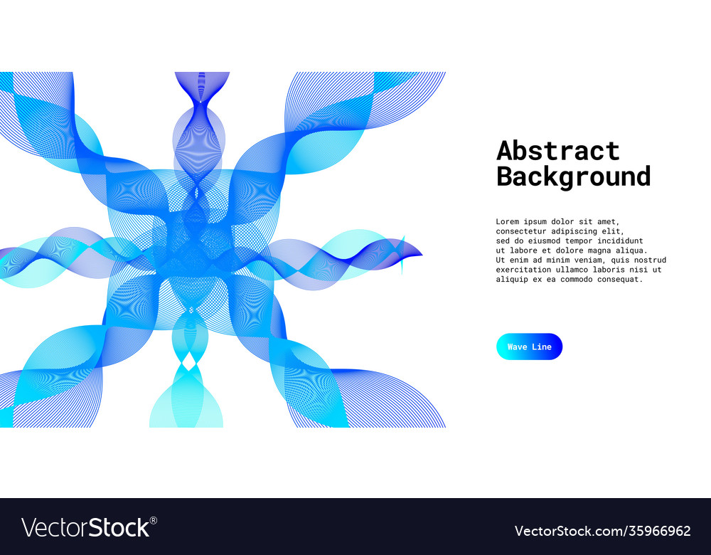 Abstract background with dynamic gradient blue vector image Abstract background with dynamic gradient blue