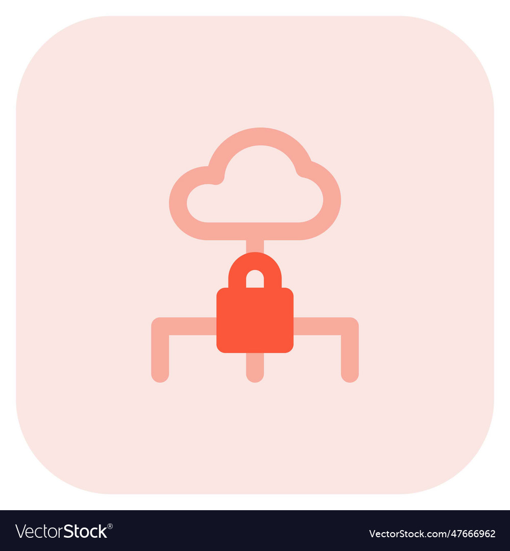 Cloud server used to execute apps and store data