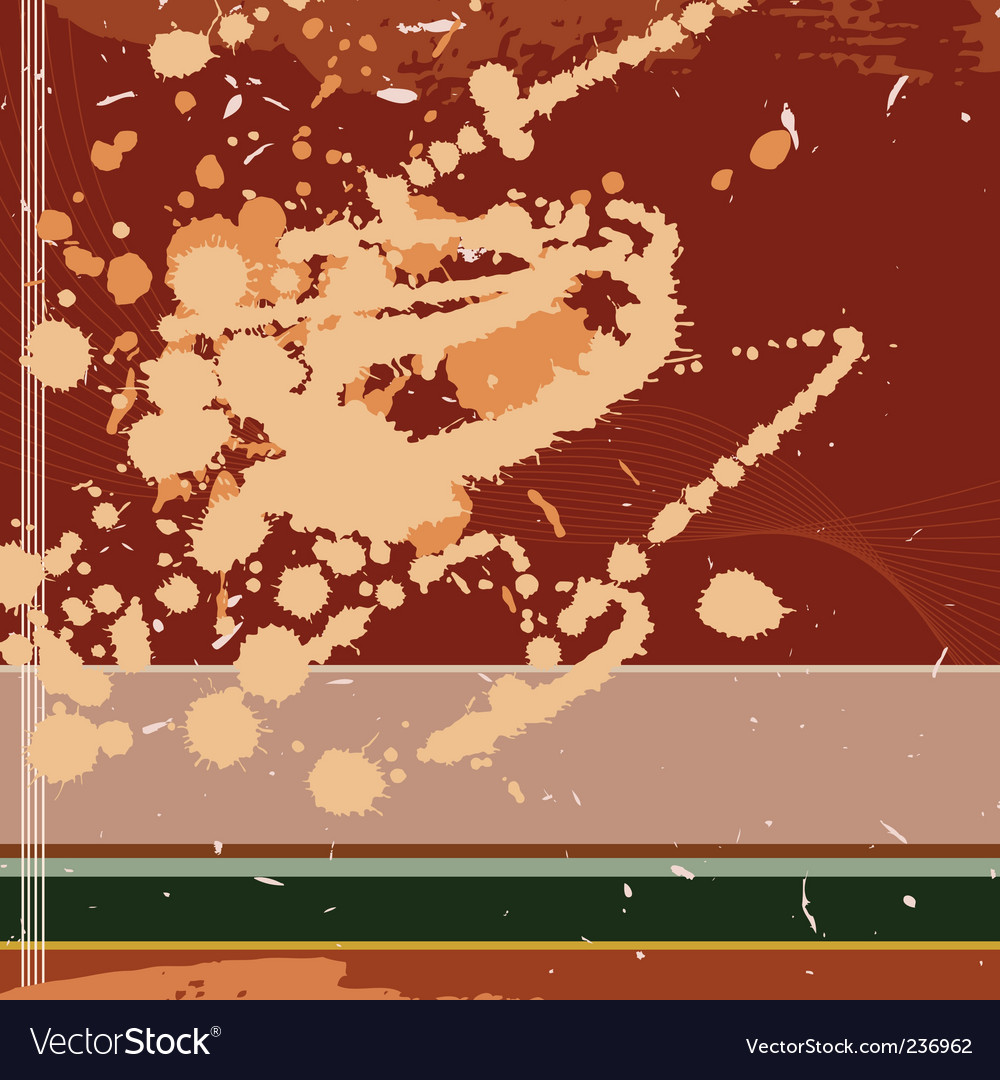 Grungy square background with blot