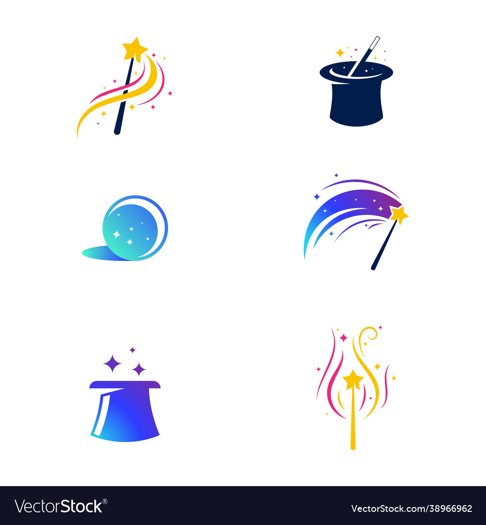 Magic element icon vector image Magic element icon