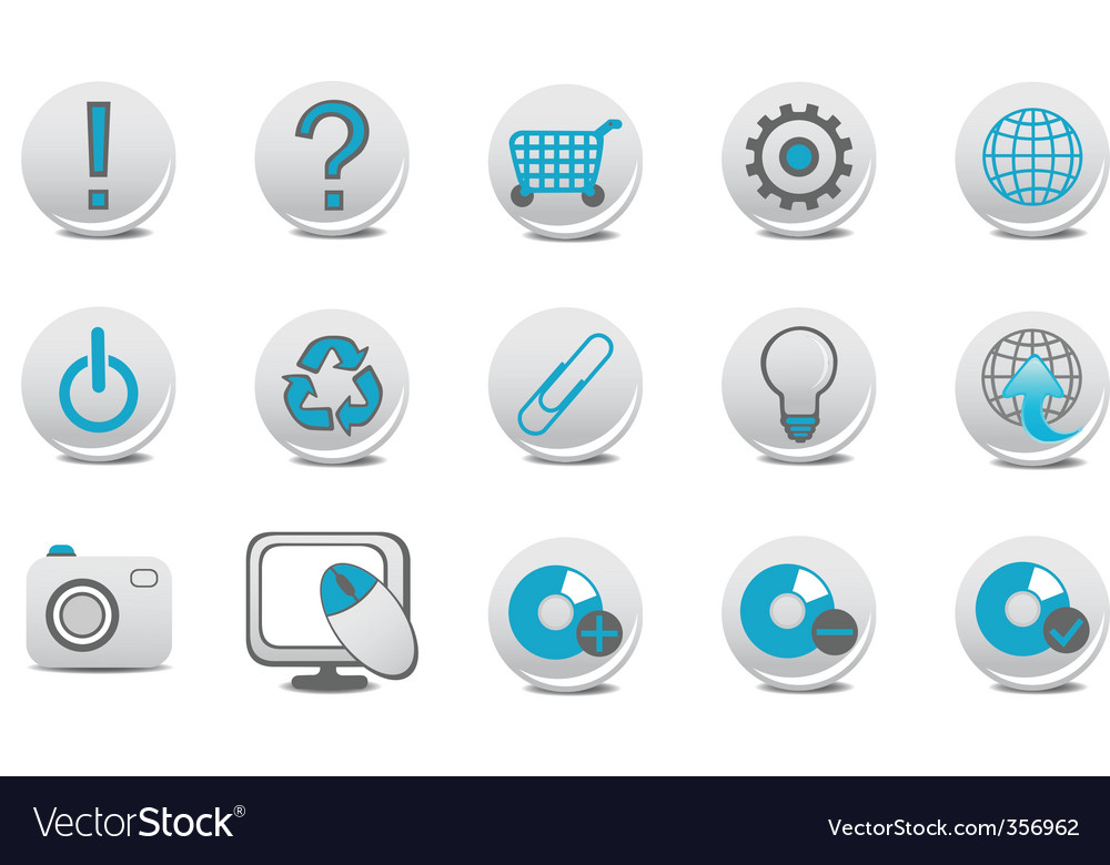 Website and internet buttons