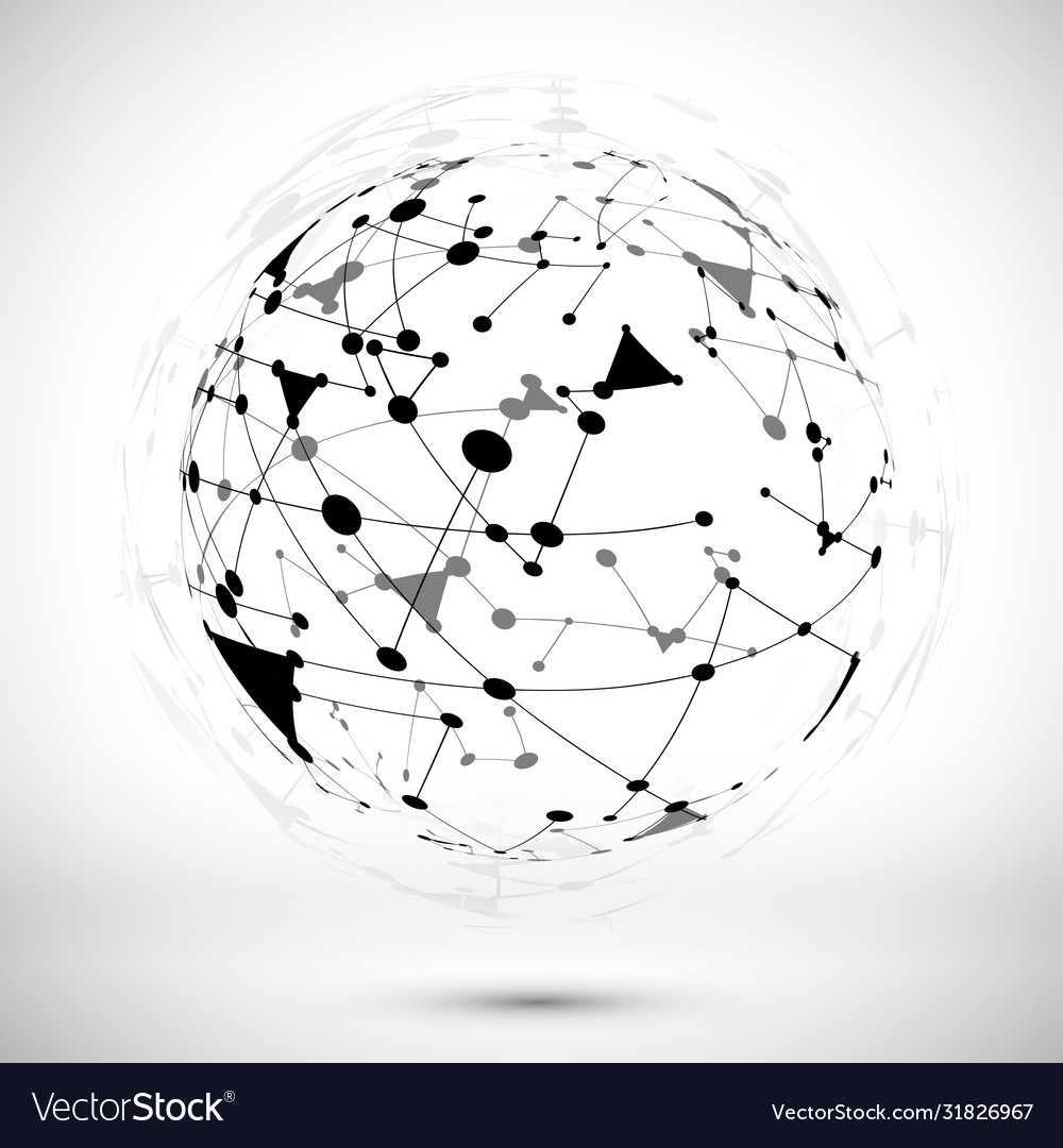 Lines and triangular shapes comprise a black vector image Lines and triangular shapes comprise a black