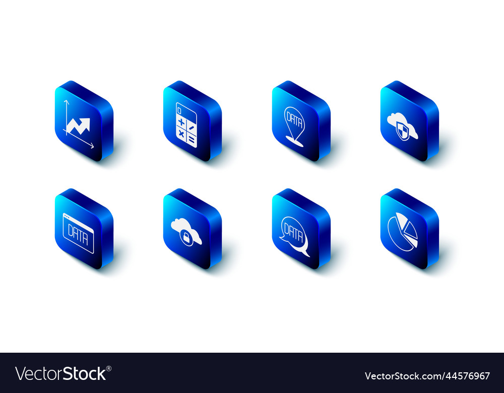 Set calculator data analysis cloud and shield