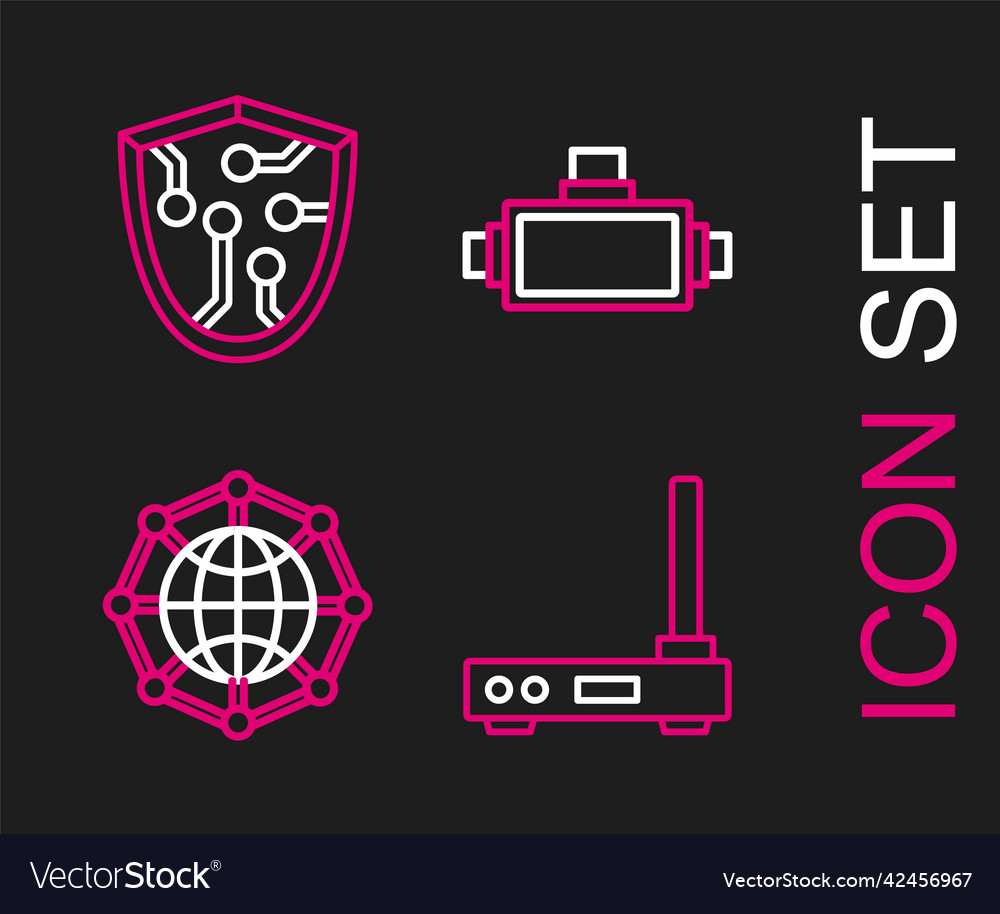 Set line router and wi-fi signal global