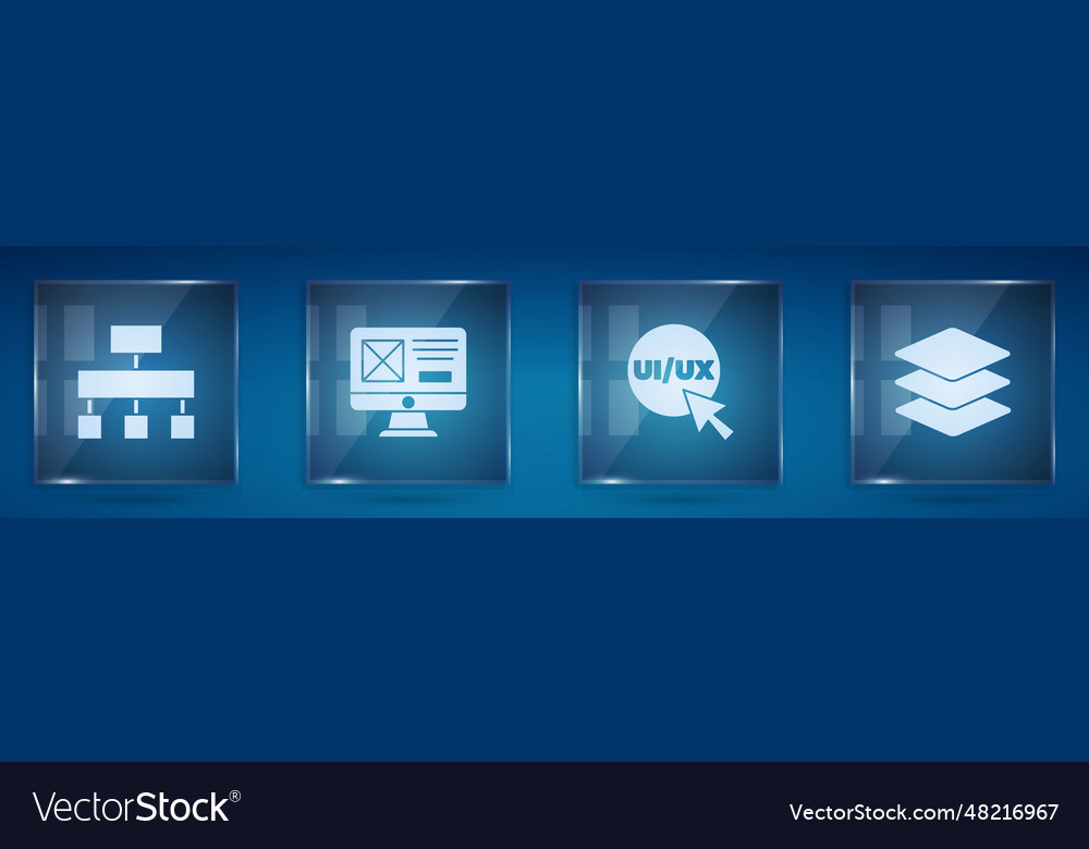 Standortkarte ui oder ux Design und Schichten quadratisch vector image Standortkarte ui oder ux Design und Schichten quadratisch