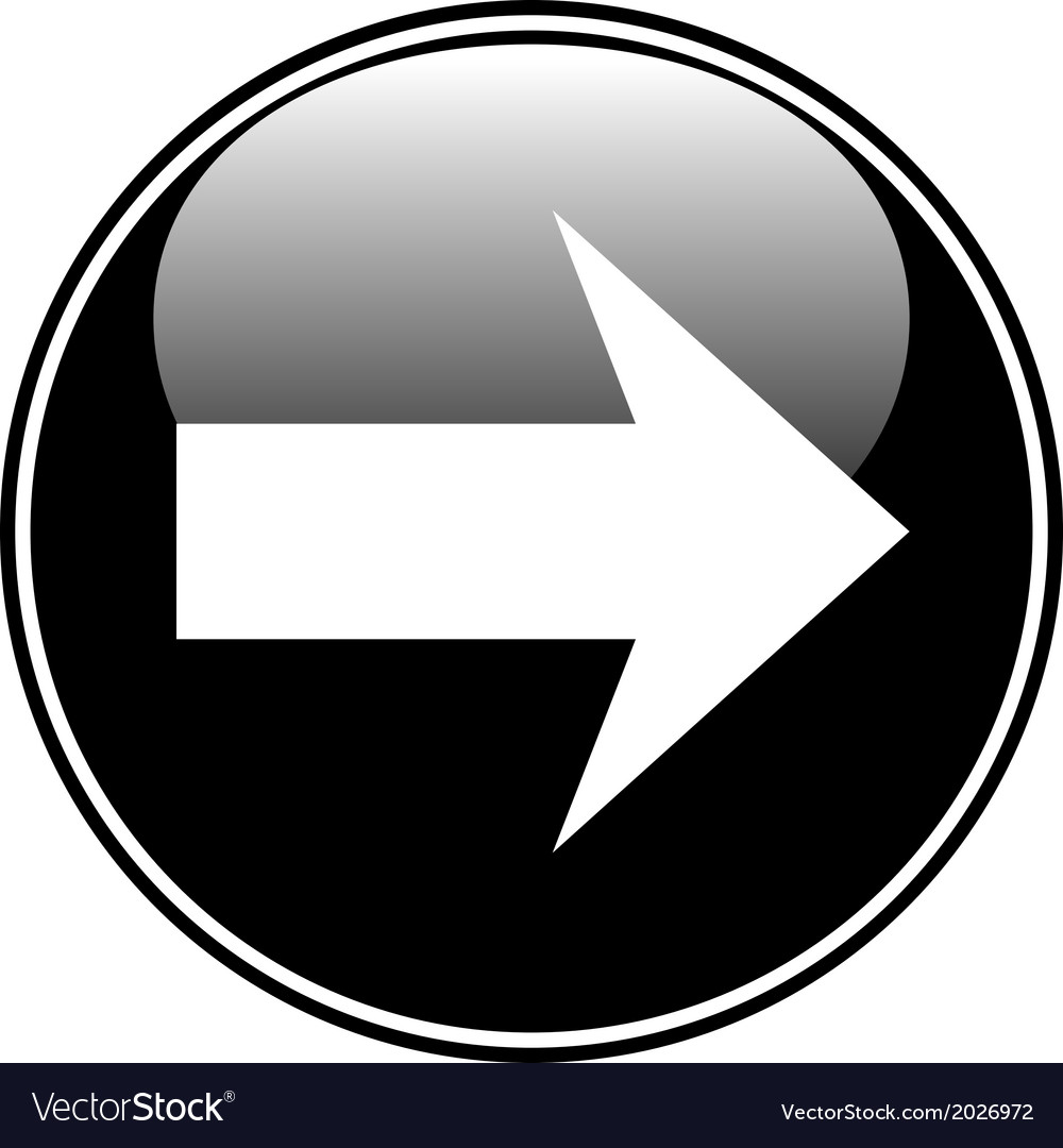 Arrow sign button