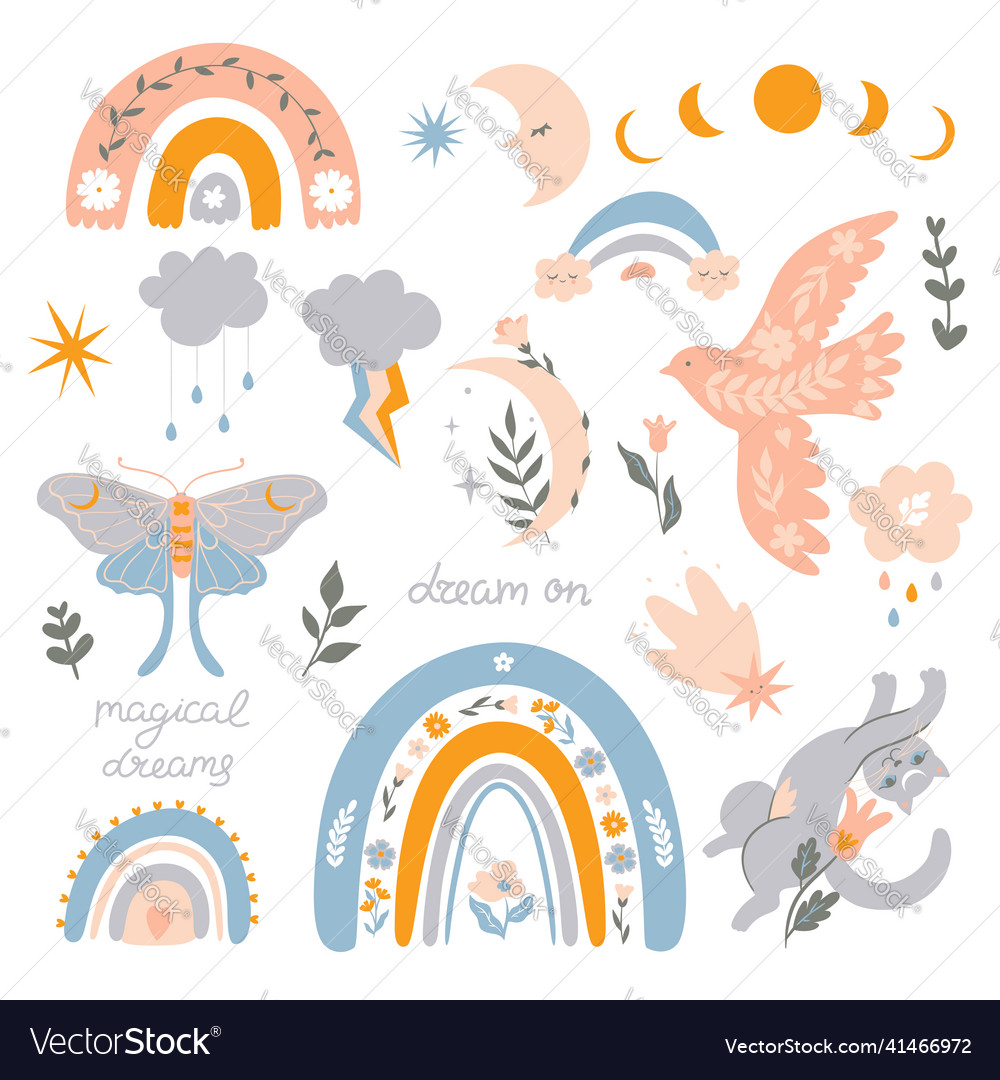 Bohemian Rainbow Elements