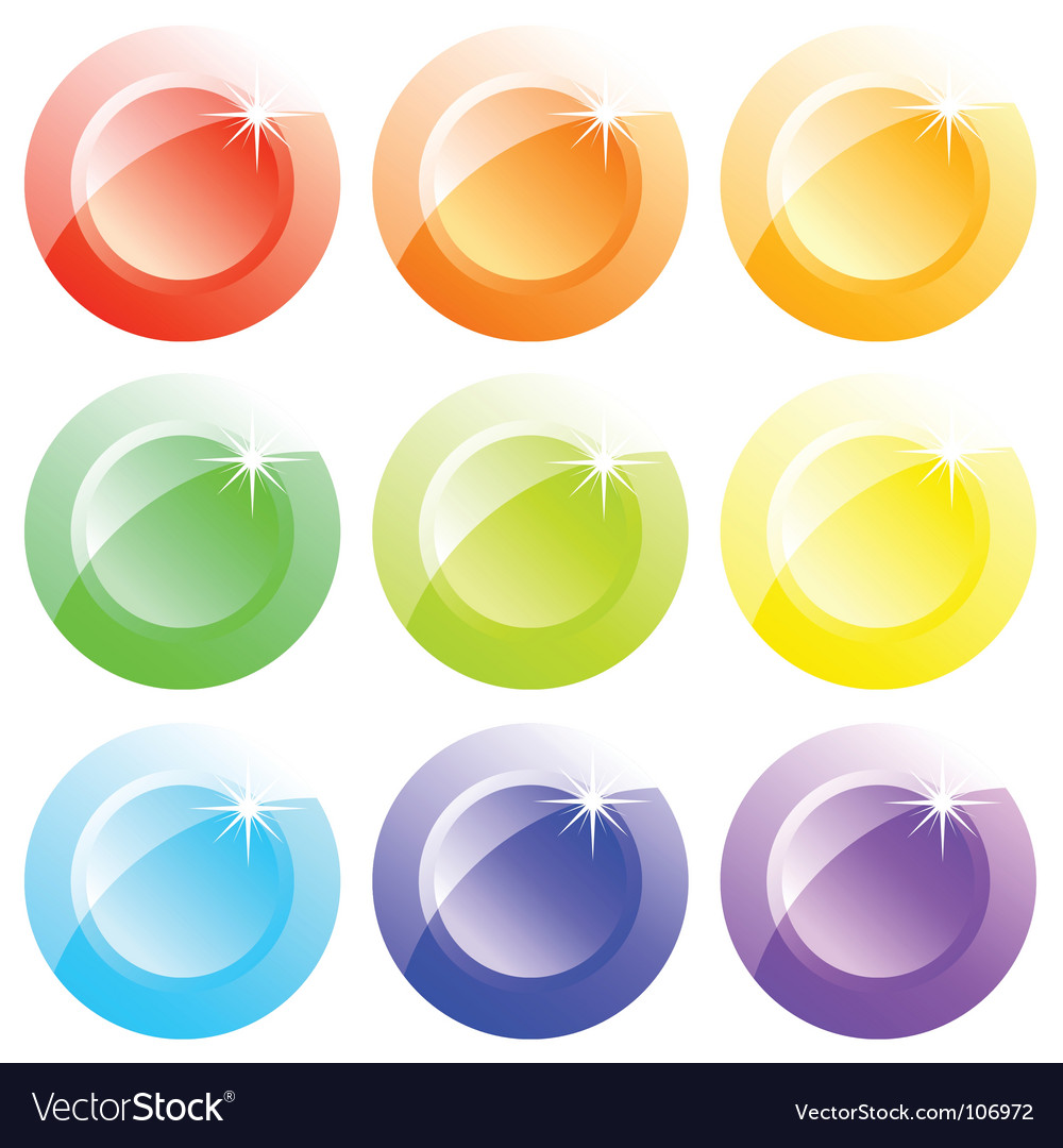 Buttons colored