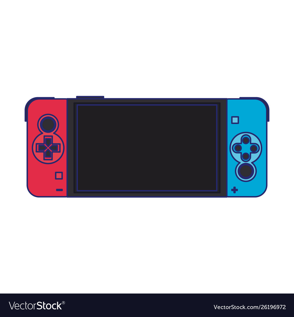 Modern videogame console portable with screen