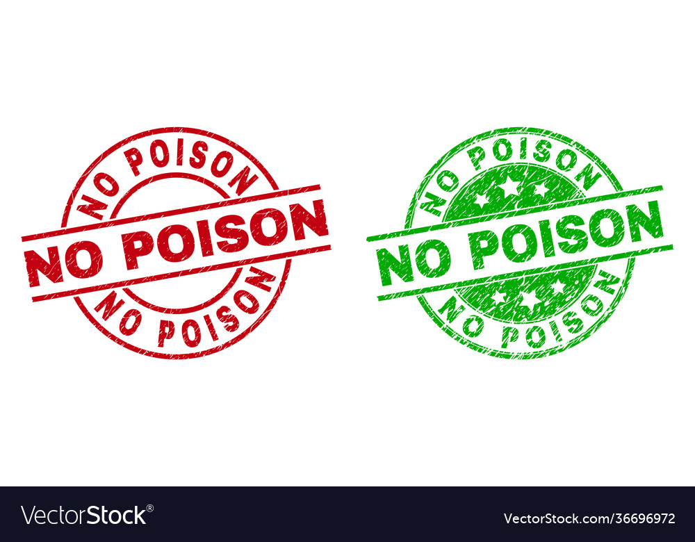 No poison round seals with corroded surface