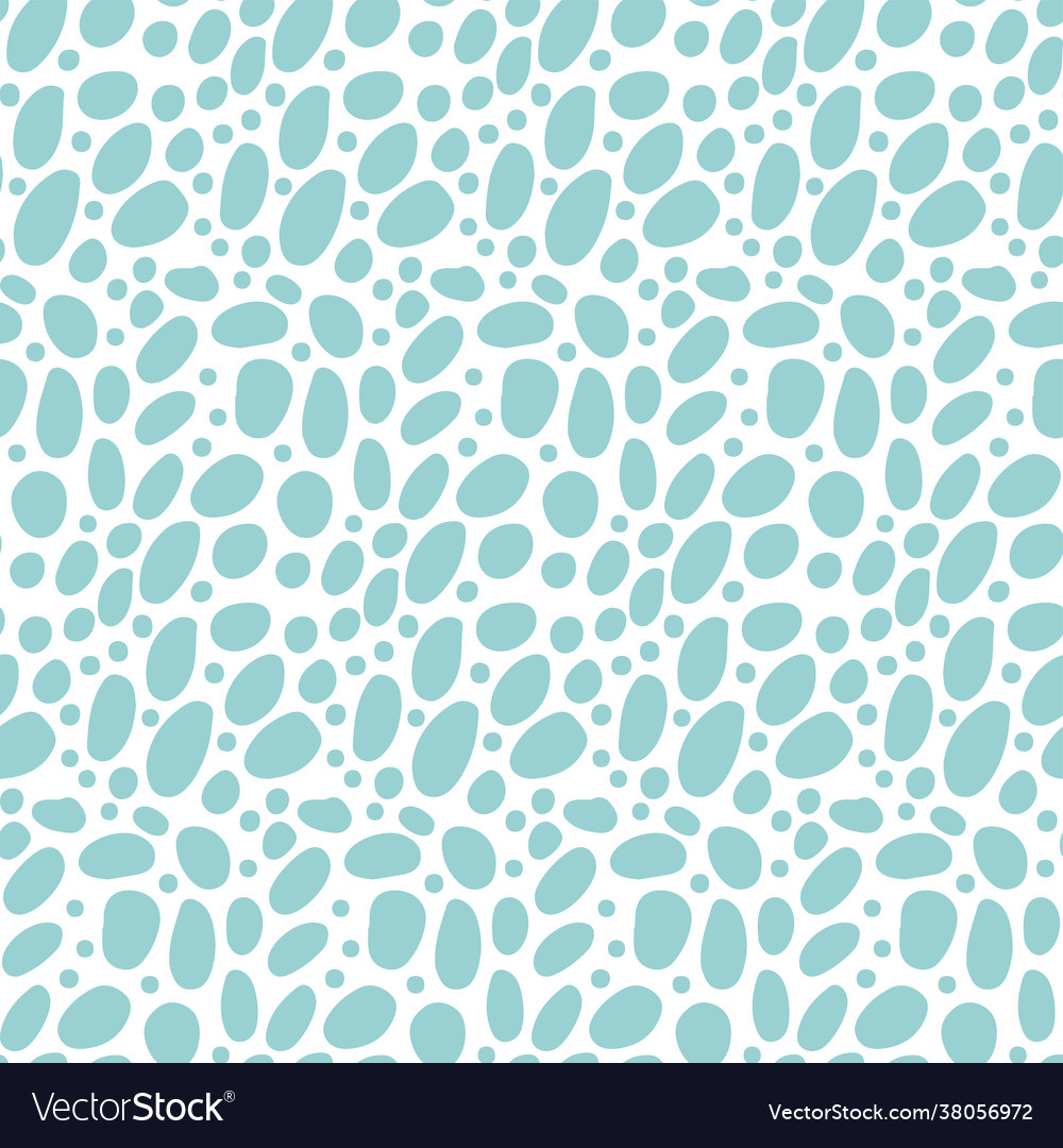Seamless pattern - simple pebble cobblestone vector image Seamless pattern - simple pebble cobblestone
