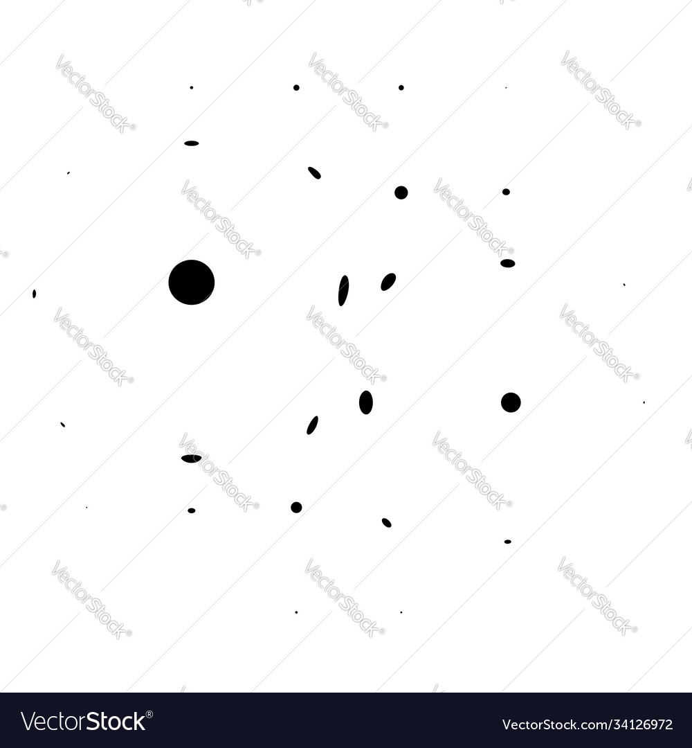 Spherical distortion halftone dots element orb Vector Image Spherical distortion halftone dots element orb