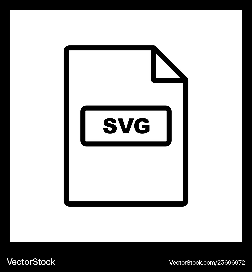 Svg icon Royalty Free Vector Image - VectorStock