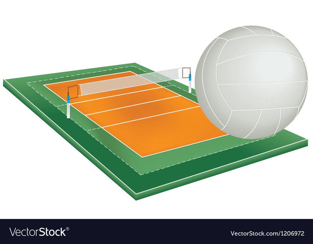 Volleyball field