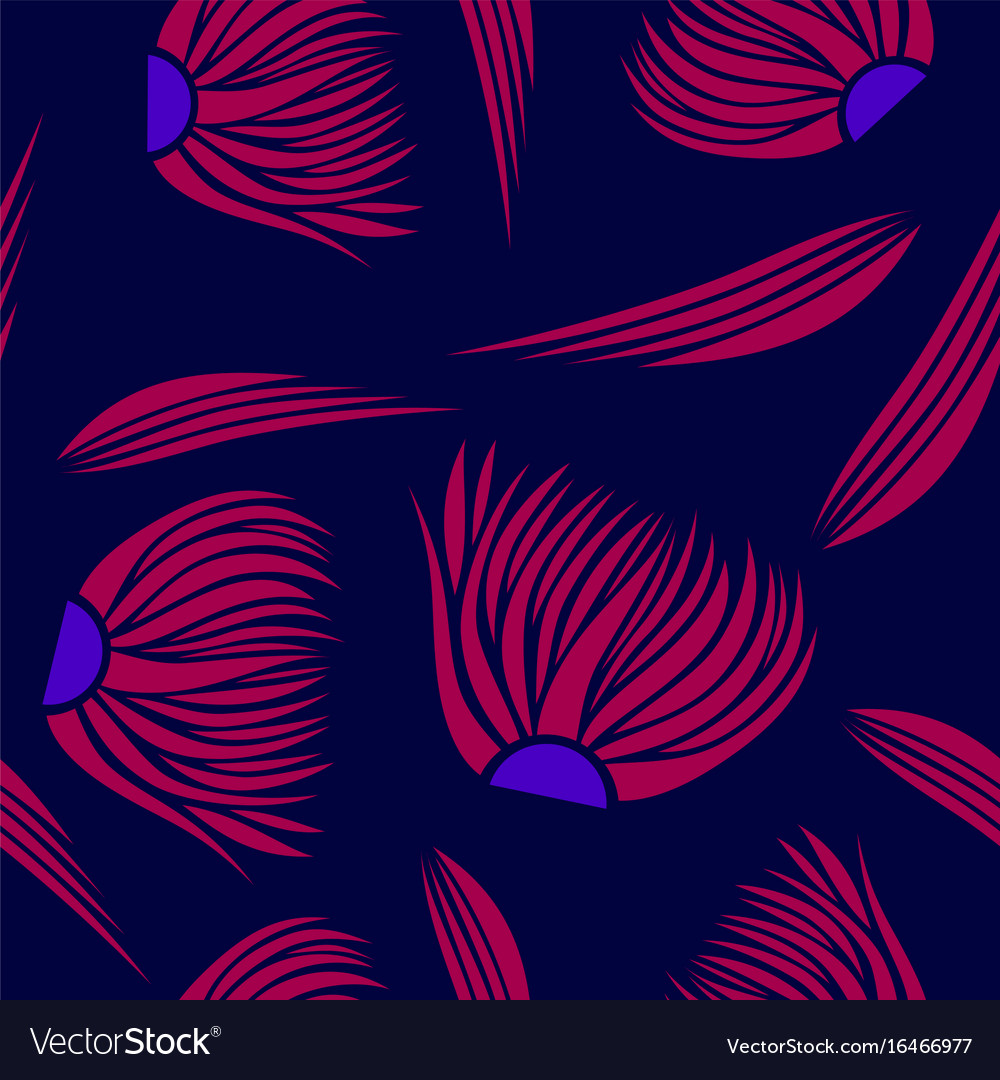 Pattern in flower style