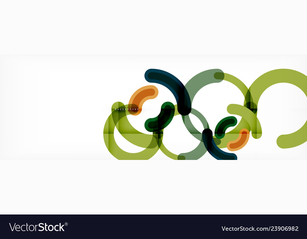 Abstract Circles and Lines Background