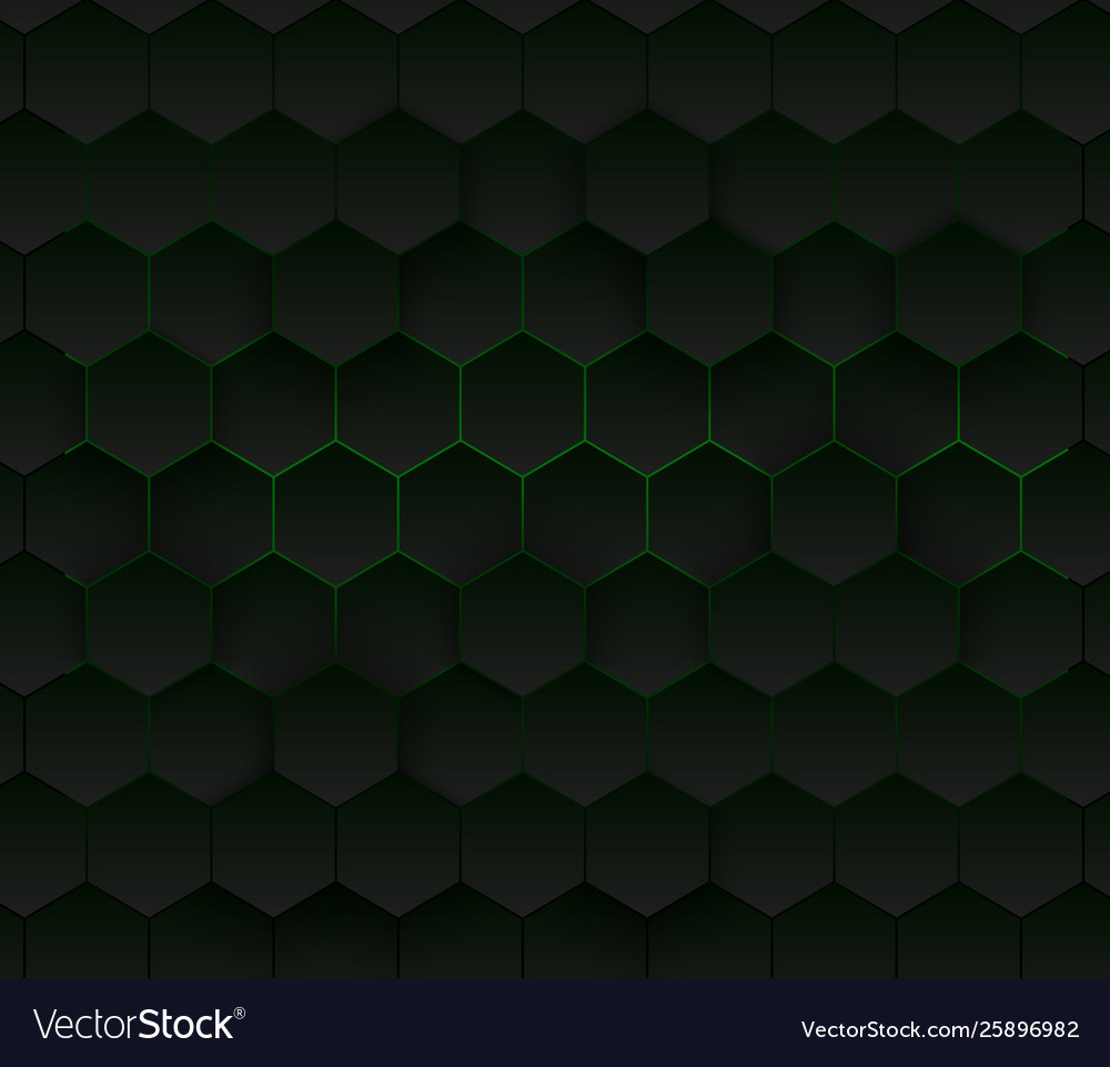 Abstract hexagonal background