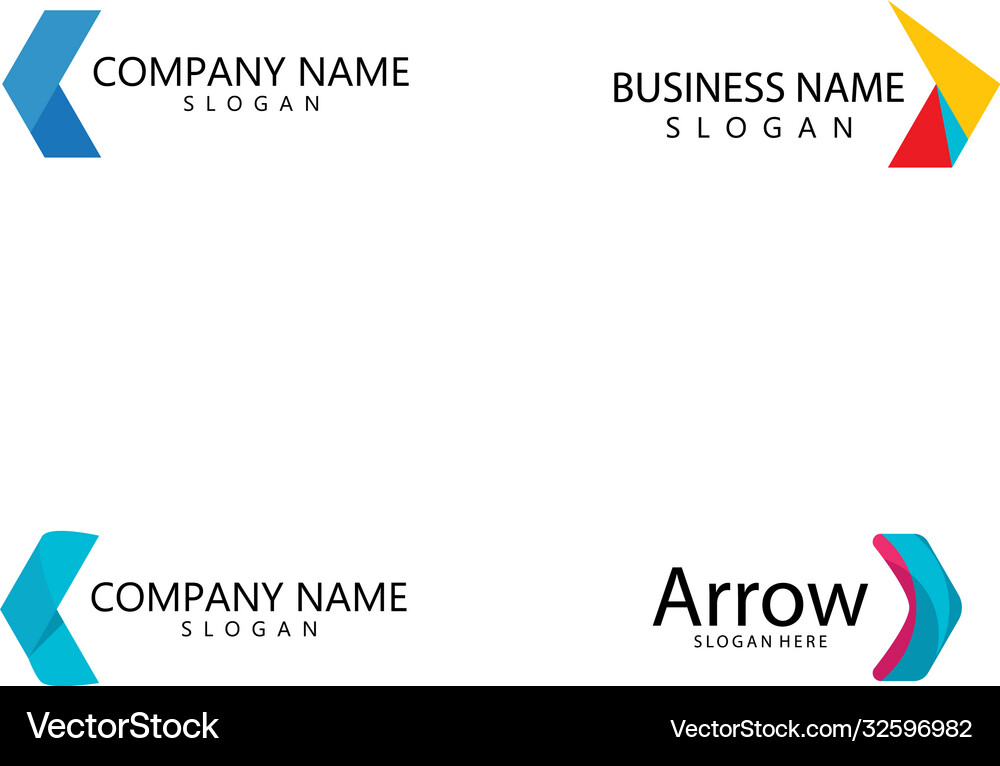 Arrow logo Royalty Free Vector Image - VectorStock