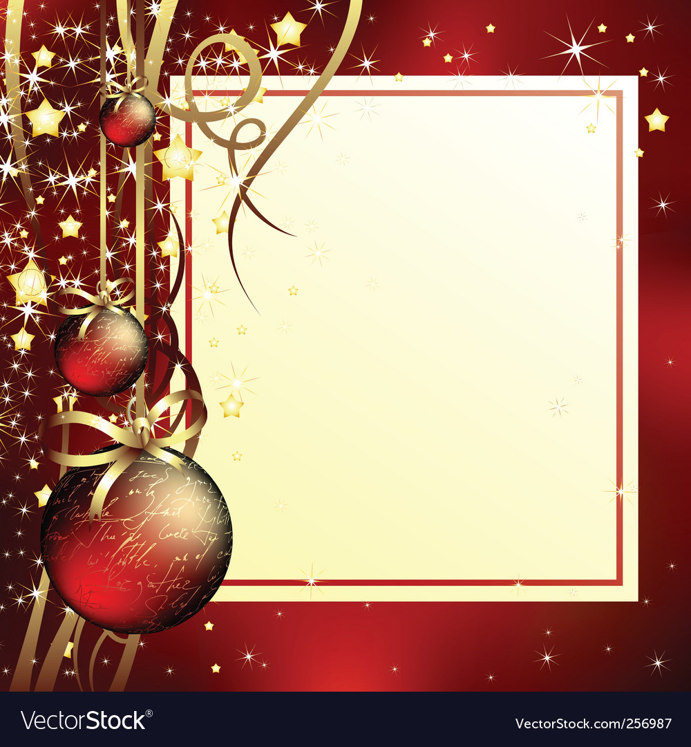 Christmas background Royalty Free Vector Image