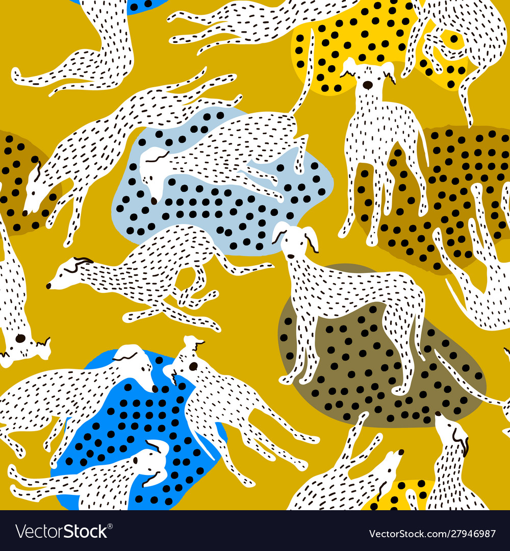 Greyhound Pattern - Scandinavian Style