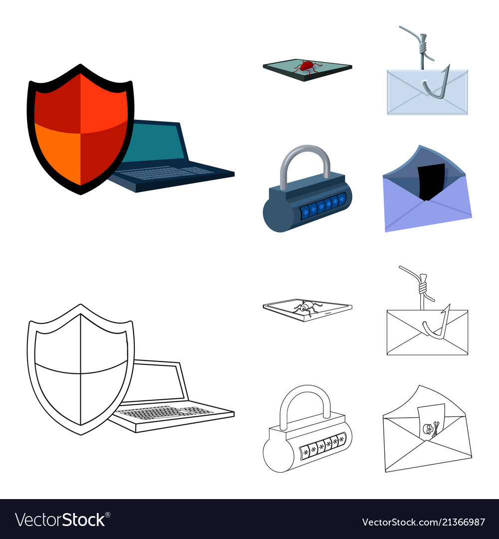Hacker system connection hackers and hacking vector image Hacker system connection hackers and hacking