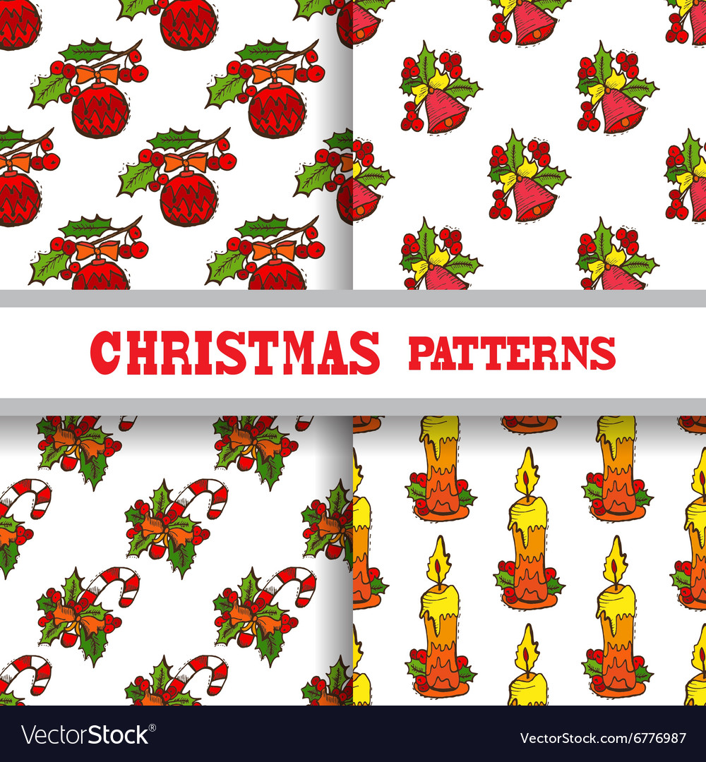 Seamless patterns set
