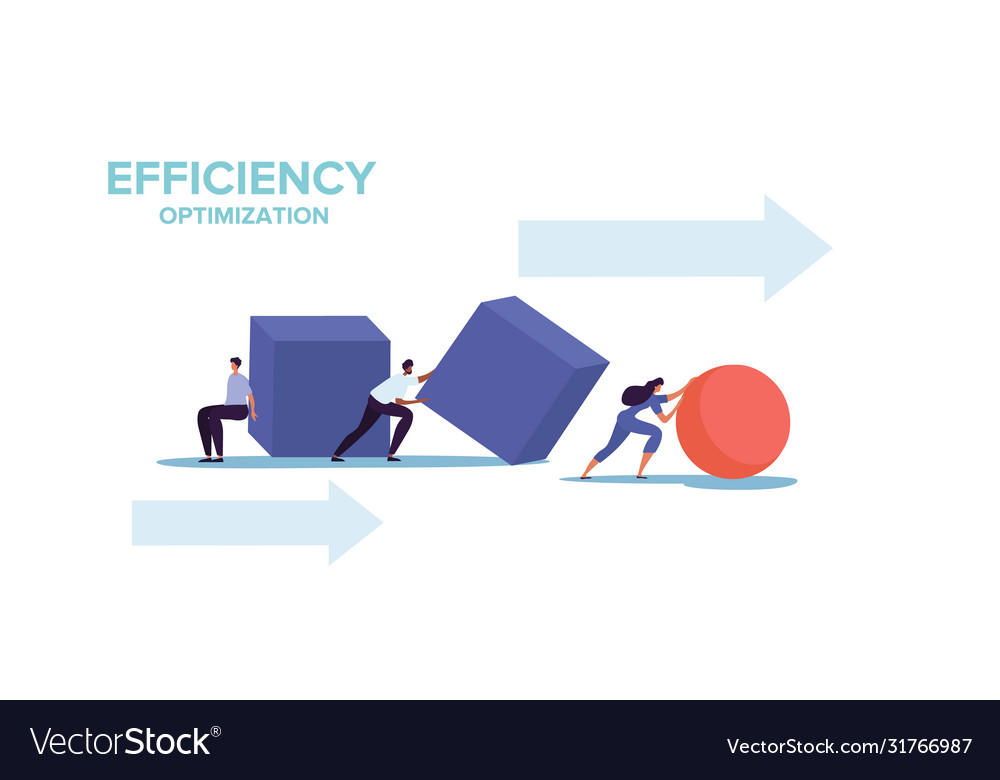 Smart business and efficiency concept